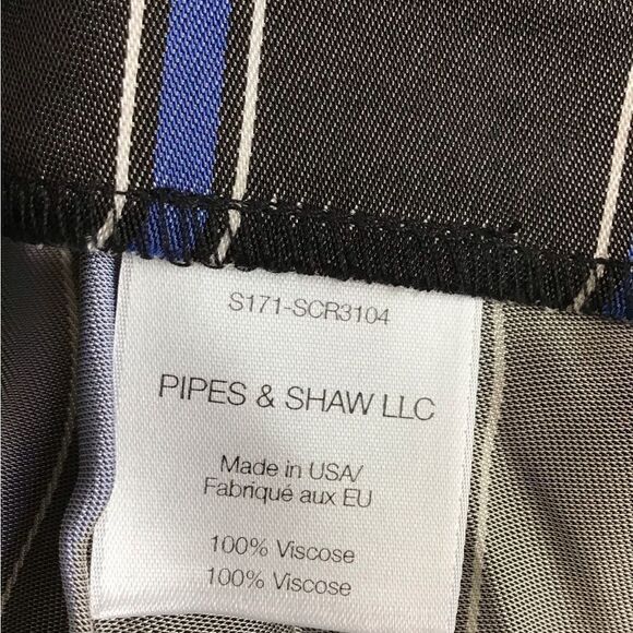 VERONICA BEARD Blue Drew Cascade Ruffle Pencil Skirt New Size 2 - Picture 7 of 10